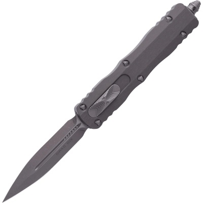 Microtech DIRAC DELTA D/E APOCALYPTIC STANDARD NATURAL CLEAR 227-10APNC