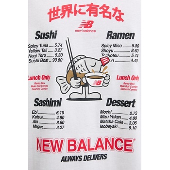New Balance тениска мъжка памучна Ramen (MT61H51DWT)