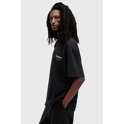 AllSaints уголемена тениска мъжка от памук (M071PB)