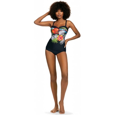 Self 8060 BL10 3 Bali jednodielne plavky černá