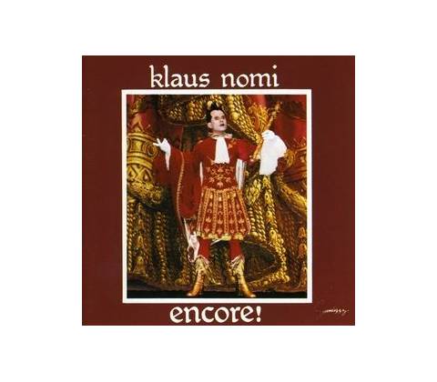 NOMI KLAUS: ENCORE CD