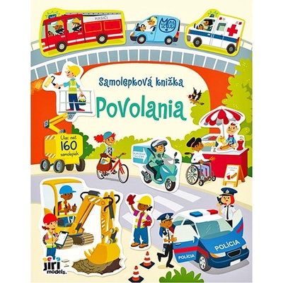 Samolepková knižka - Povolania - Jiri Models SK