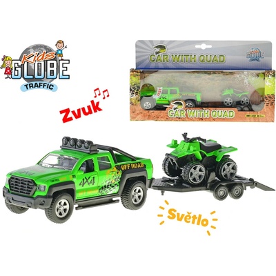 Kids Globe Auto terénní 13 cm kov