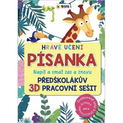 HRAVÉ UČENÍ - PÍSANKA - Napiš a Smaž zas a znovu - Drážkované linky