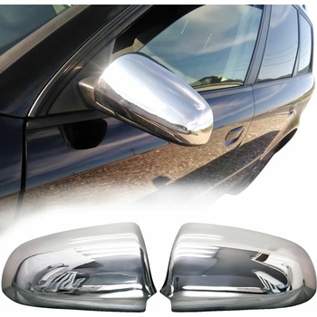Angeleyes Nerezové kryty zrkadiel Audi A4 8E, A6 4F, A3 8P