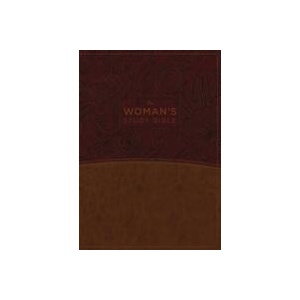 NKJV, The Woman's Study Bible, Leathersoft, Brown/Burgundy, Red Letter, Full-Color Edition | Dorothy Patterson (ISBN: 9780718086770)