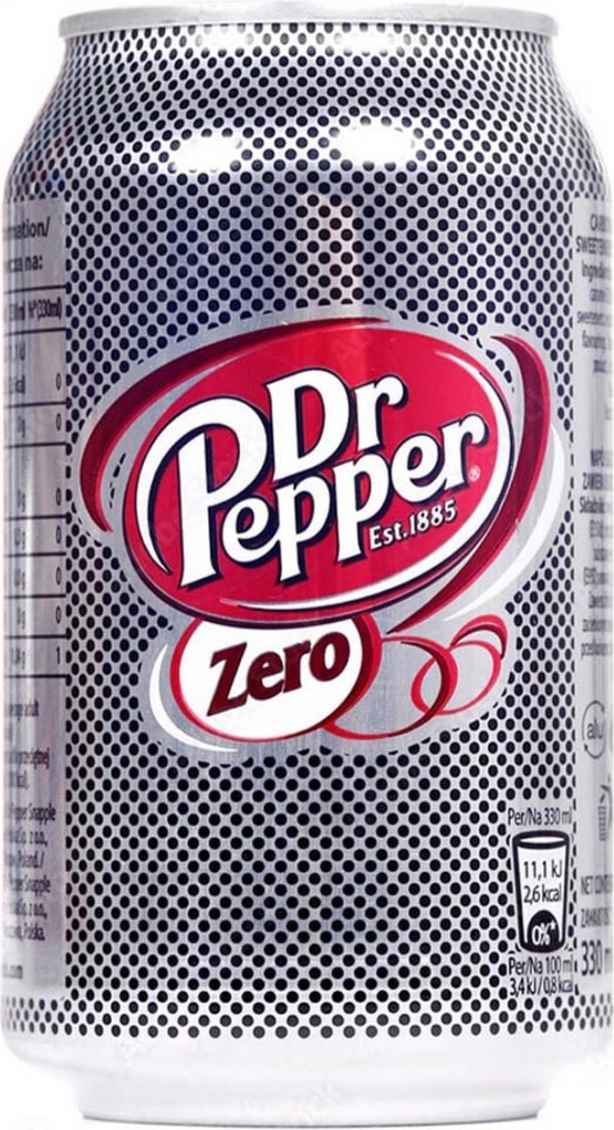 Dr. Pepper Zero 330 ml