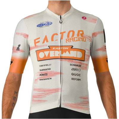 Castelli Мъжка фланелка с къс ръкав за колоездене Castelli Espresso Jersey Cycling jersey - Rob / Sponsor - размер M (056-3836-1312)