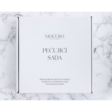 Mocubo Pečující sada-1x Krém na břicho nejen po porodu 100ml / 1x Hyaluronové sérum 30ml / 1x Osvěžující a hydratační voda s malinou a zeleným čajem 100ml