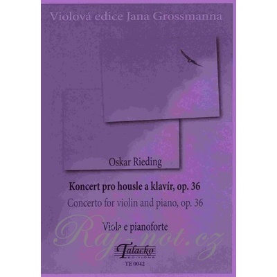 Rieding, Oskar Koncert pro housle a klavír, op.36 úprava pro violu a klavír – Hledejceny.cz