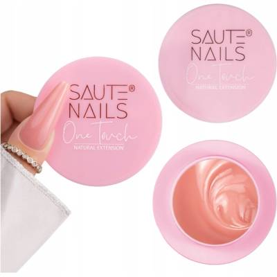 Saute Nails stavební gel podkladový růžový 50 ml
