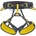 Skylotec Сбруя - седалка Skylotec Wall Climbing harness - Anthracite / Mustard Yellow - размер M/L (303-0747-0112)