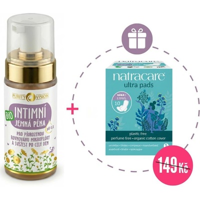 Purity Vision Bio Jemná intimní pěna 90 ml – Hledejceny.cz