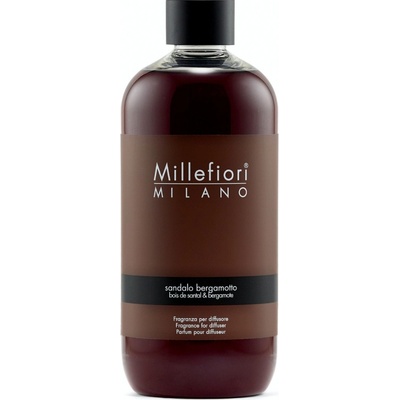 Millefiori Natural Náplň pro difuzér Sandalo Bergamotto 500 ml – Zboží Dáma