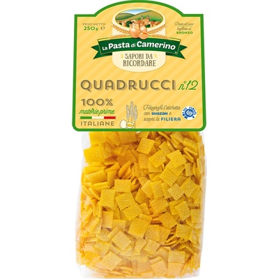 La Pasta di Camerino Vaječné Cestoviny Quadrucci No.12 250 g