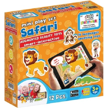 Image 1 of Jagu Комплект говорещи играчки Jagu - Сафари, 12 части (97-047)