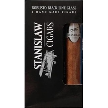 Stanislaw Robusto Black Line Glass 3
