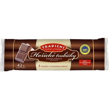 Zdravé ořechy Hořické trubičky čokoládové 42 g