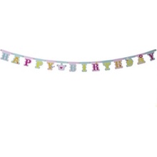 . Nadpis papier 200 cm Happy Birthday