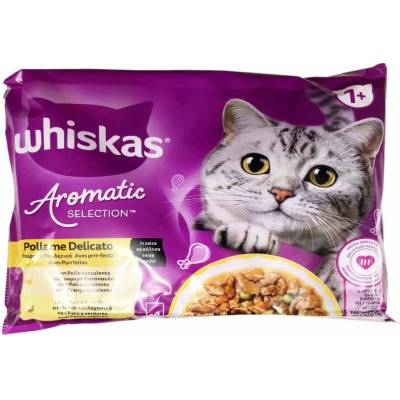 Whiskas s kvalitnou hydinou 4 ks 85 g