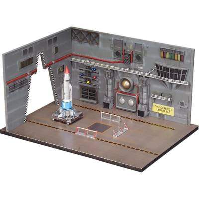 AOSHIMA Thunderbirds Thunderbird 1 & Launch Bay Plastic Model 1:350