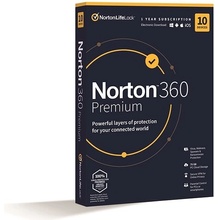 Norton 360 Premium 75GB 1 lic. 10 zar. 12 mes.