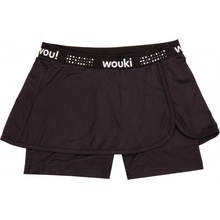 Wouki Dívčí sportovní kraťasy se sukní KAWAUSO deep black