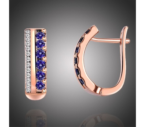 Éternelle Swarovski Elements Eda Blue E-KZCE309-B modrá