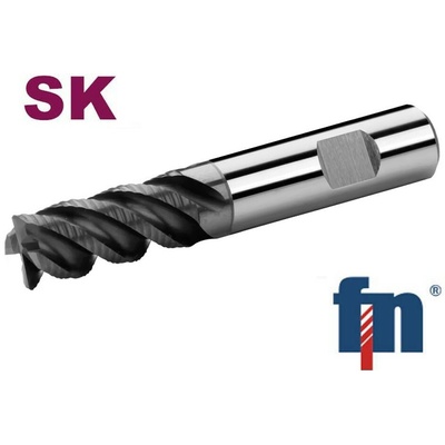 SK hrubovací fréza pr. 16,0 x 32,0 mm 4bř. 45° AlTiN , 2 břity do středu , weldon , typ HR S119612.160 AlTiN