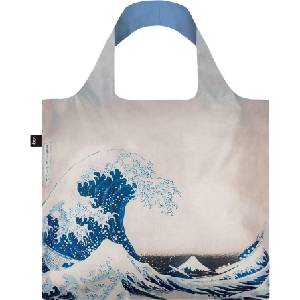 LOQI Чанта тип торба LOQI Museum Katsushika Hokusai Голяма вълна в Канагава от рециклиран материал (HO.WA.R)
