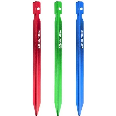 Naturehike náhradní stanové kolíky 8ks 18cm - barva náhodná – Zboží Mobilmania
