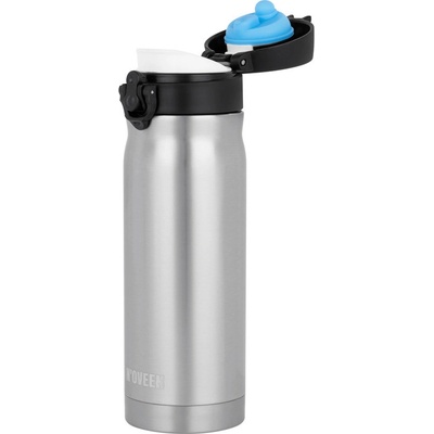 N'oveen termoskaTB802 400 ml odtiene šedej strieborná