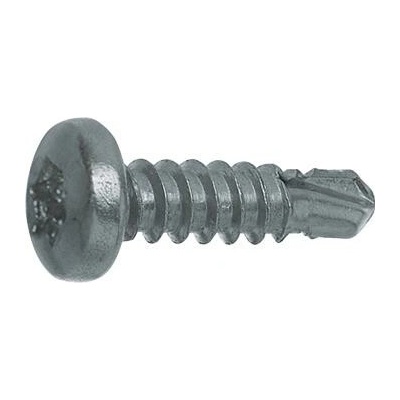 DIN7504N 4.8x 19 Torx 25 pozink čočková hlava vrut s vrtací špičkou (1000 ks)