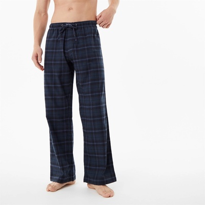 Jack Wills Панталони Jack Wills Check Brushed Flannel Pants - Navy Check