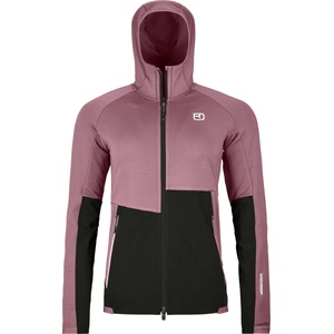 Ortovox Дамско поларено яке Ortovox Women's Fleece Rib Hoody Fleece jacket - Dusk Rose (105-5186-0512)