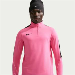 Nike Мъжко горнище с цип Nike Strike 1/2-Zip Drill Top Mens - Pink/Black