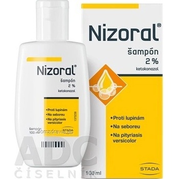 Nizoral šampón 2% shp.1 x 100 ml