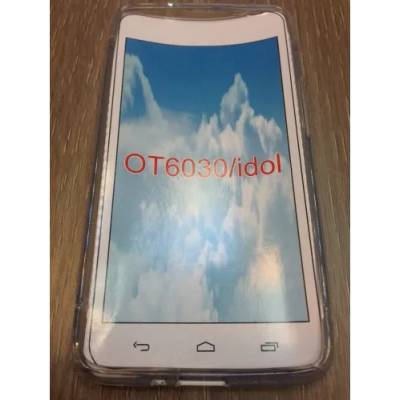 Alcatel Силиконов калъф за Alcatel 6030 One Idol Touch прозрачен
