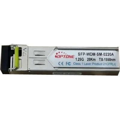 Optone SFP модул Optone SFP-WDM-SM-0220A, 1x LC интерфейс, до 10km, multi-mode (SFP-WDM-SM-0220A)