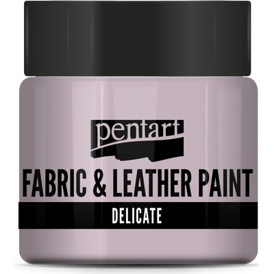 Pentart farba na jemný textil a kožu 50 ml fialkastá strieborná