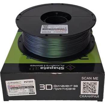 Pla silk филамент 1.75мм 1кг Меркурий pro (pst005)