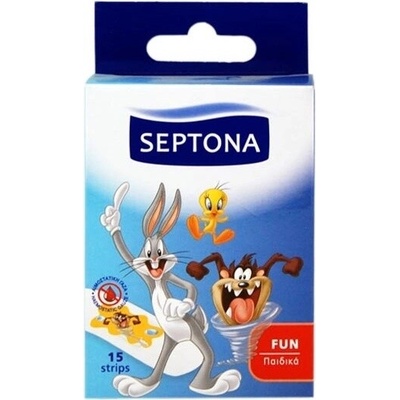 Septona Dětské náplasti s motivy hrdinů 15 ks