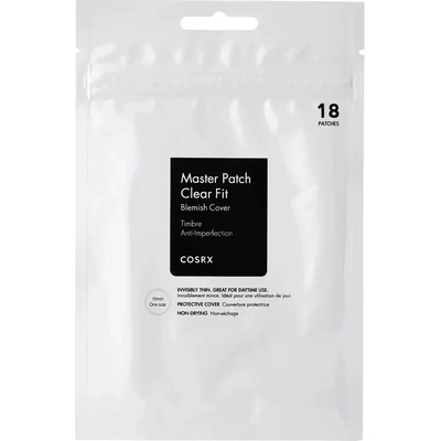 Cosrx Master Patch Clear Fit - Náplasti na Maskovanie Akné 18 ks