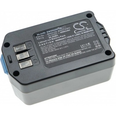 VHBW Hoover BH50100 / BH51110 / BH52120 4000 mAh