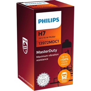Philips Крушка, фар philips h7, 24v, 70w, 1 бр