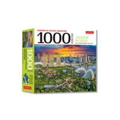 Jigsaw Tuttle Publishing Singapore's Gardens by the Bay 1000 dielov