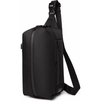 Ozuko taška cez rameno vs ľadvinka s USB Dupont 7 l Čierna