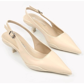 Moda Trend Дамски елегантни обувки - Бежови #328873 (328873_Бежов)