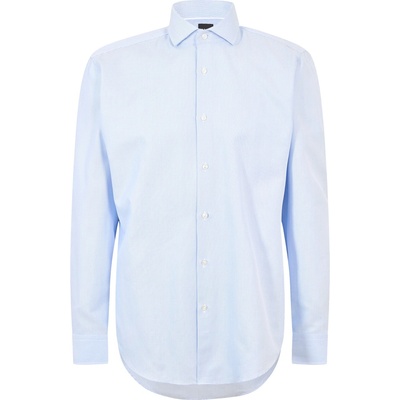 HUGO BOSS Риза с дълъг ръкав Boss Men's Joe Spread Long Sleeve Oxford Shirt - Pastel Blue