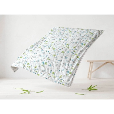Áčko Ultra tenký paplón Bamboo Evelin Blue 140x200
